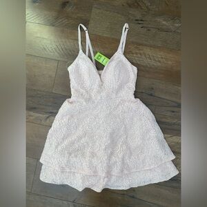 Women’s Speechless Short Dress Light Pink Sz XS NWT